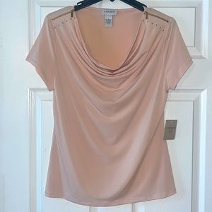 NWT Carmen Mark Valvo blouse size large